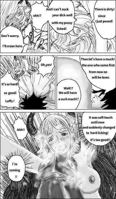 [Suītsu ashura][Wanpīsu] Luffy×Yamato (one piece)