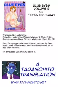 [Nishimaki Tohru] Blue Eyes Vol.5 [English] [Decensored]