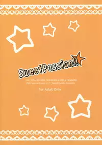 (COMIC1☆7) [Sweet Candle (Sakuraizumi Yuu)] Sweet Passion!! (The Idolmaster Cinderella Girls)