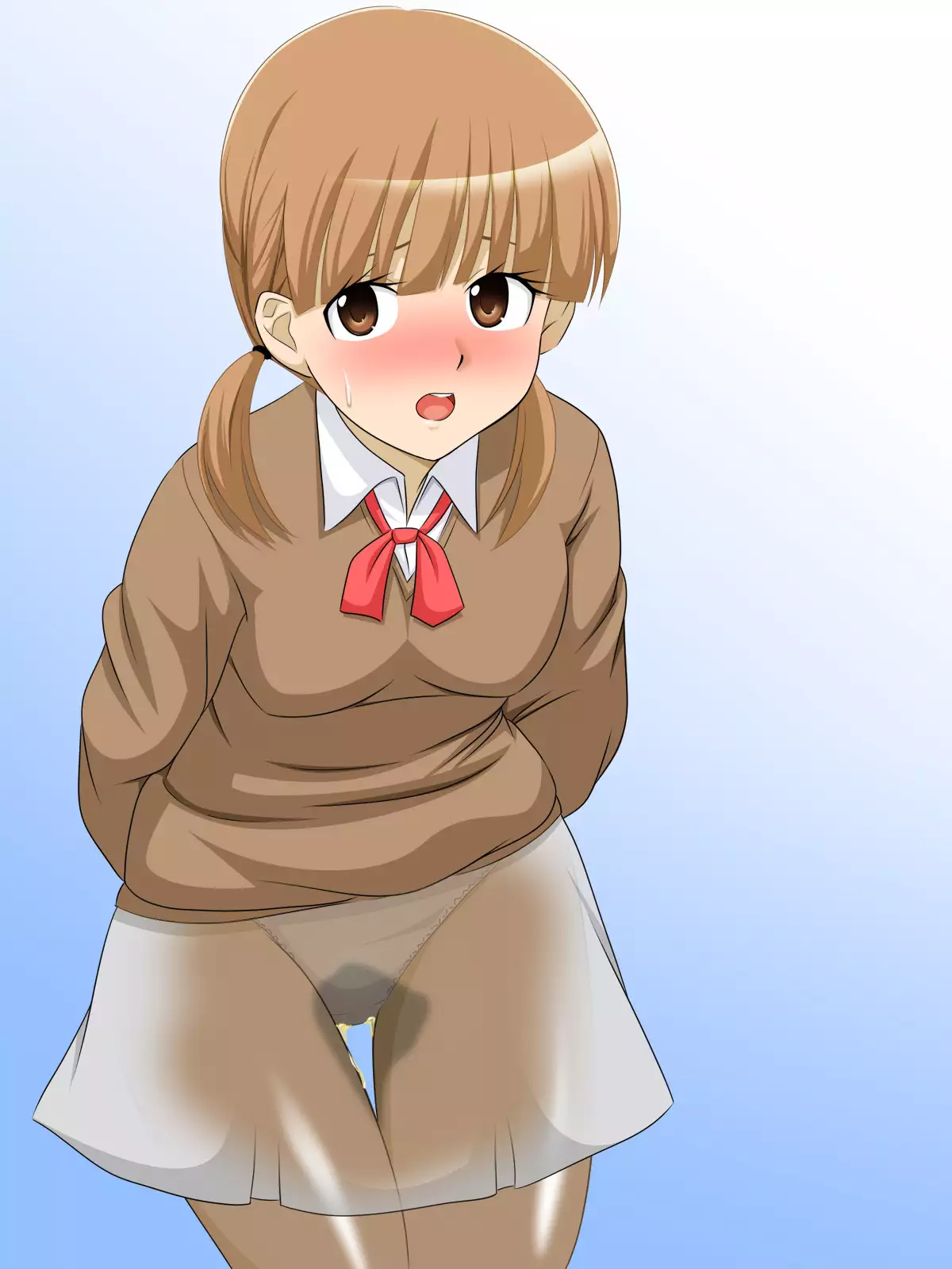 JKがおもらし!JKがおしっこ!