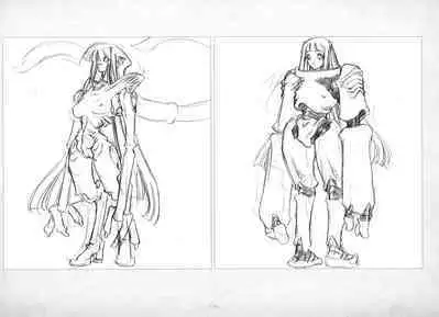 ALICESOFT ORION SCRIBBLES with CROQUIS ULTIMATE EDITION VOL.3 織音計画特別版 ラフ画集