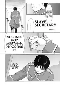 (C78) [AZASUKE WIND (AZASUKE)] Slave Secretary (Fullmetal Alchemist) [English] =Red Vodka+Someone1001=