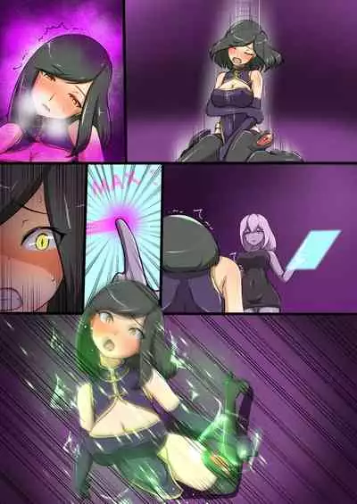 ウチの子がえっちな敵と戦って敗北する話