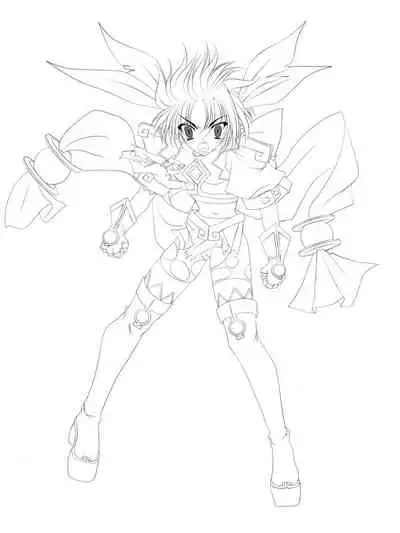 [RaSeN] Totsugeki Tenshi Kanon - Digital Line Art Collection＋α