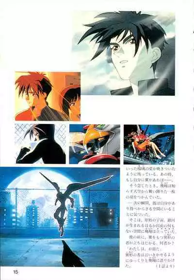 This is Animation Pocket- Chouja Reideen Character Book