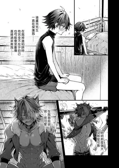 Kemonohito onisan tadaima hatsujochu!? | 兽人小哥正在发情中！？ Ch. 1-5