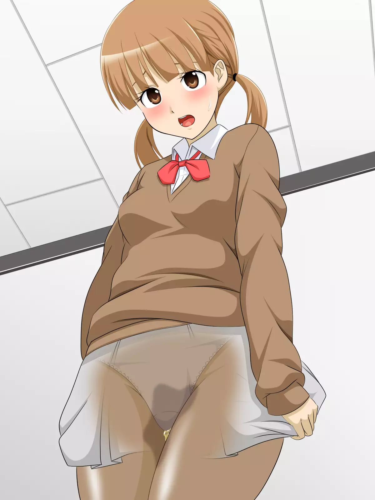 JKがおもらし!JKがおしっこ!