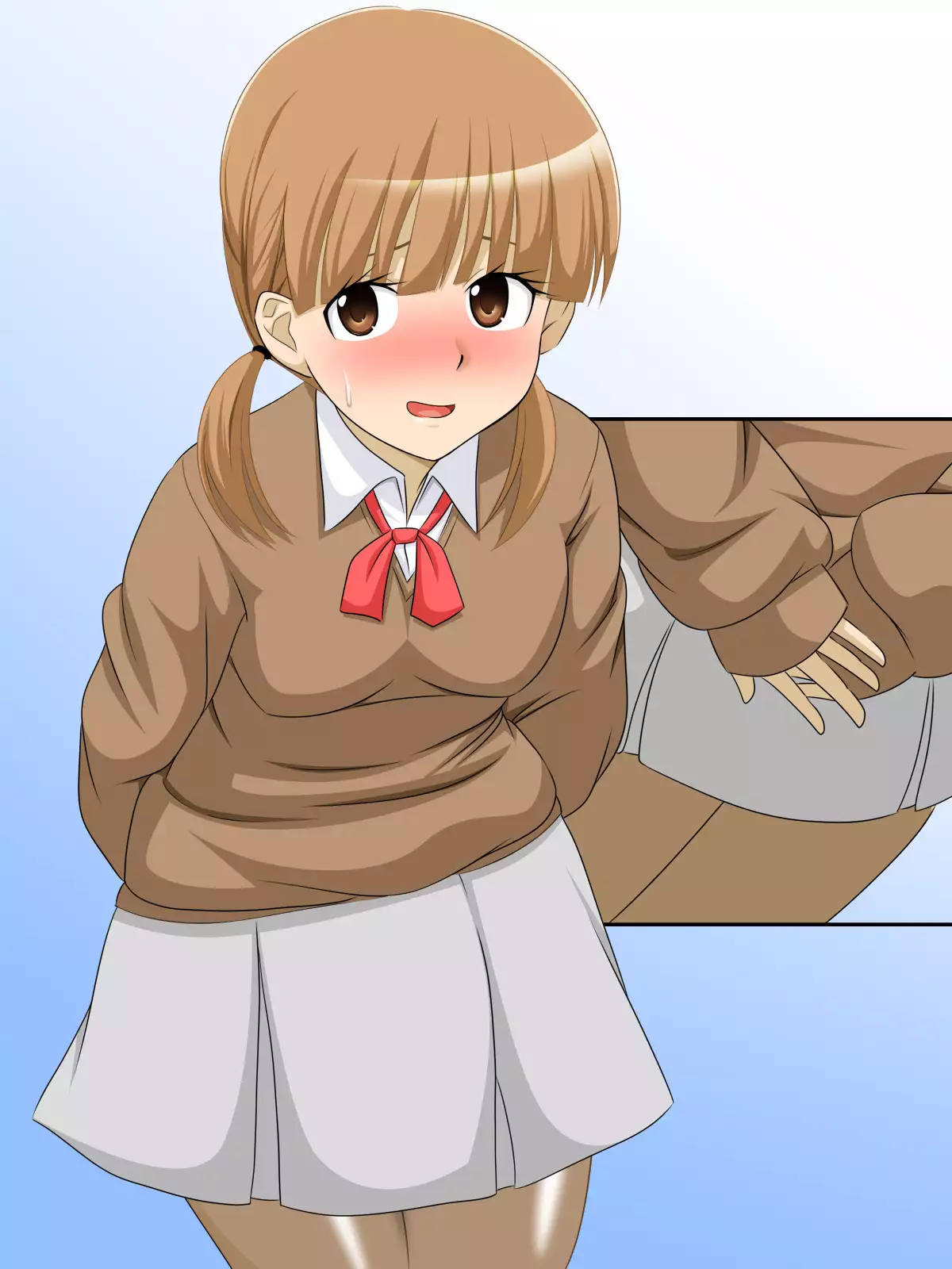 JKがおもらし!JKがおしっこ!