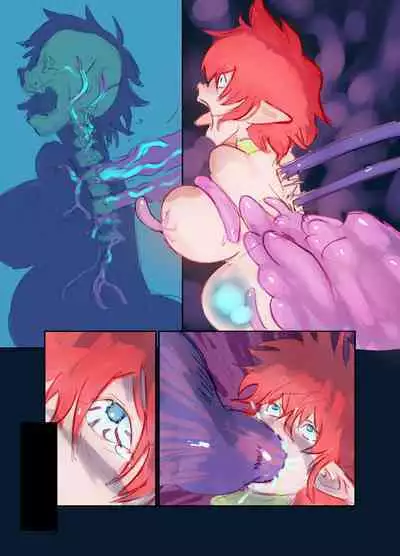 Kiken Shokushu Seibutsu VS Seppatsumatta Onee-chan Elf