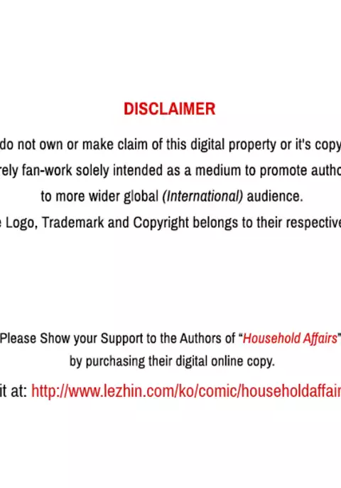 Household Affairs Ch.1-52