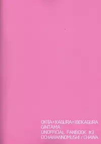 (SPARK12) [Ochawannomushi (Chawa)] Rabbit x 2 Panic!! (Gintama)