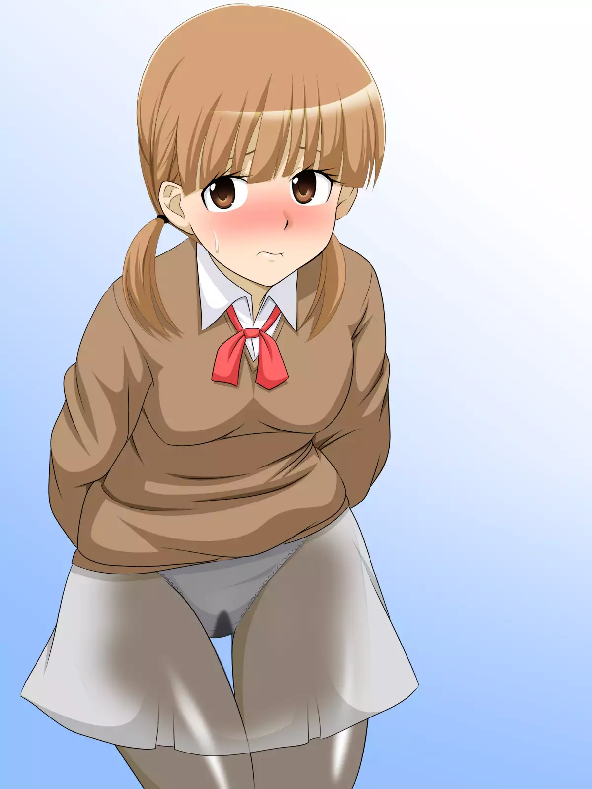 JKがおもらし!JKがおしっこ!