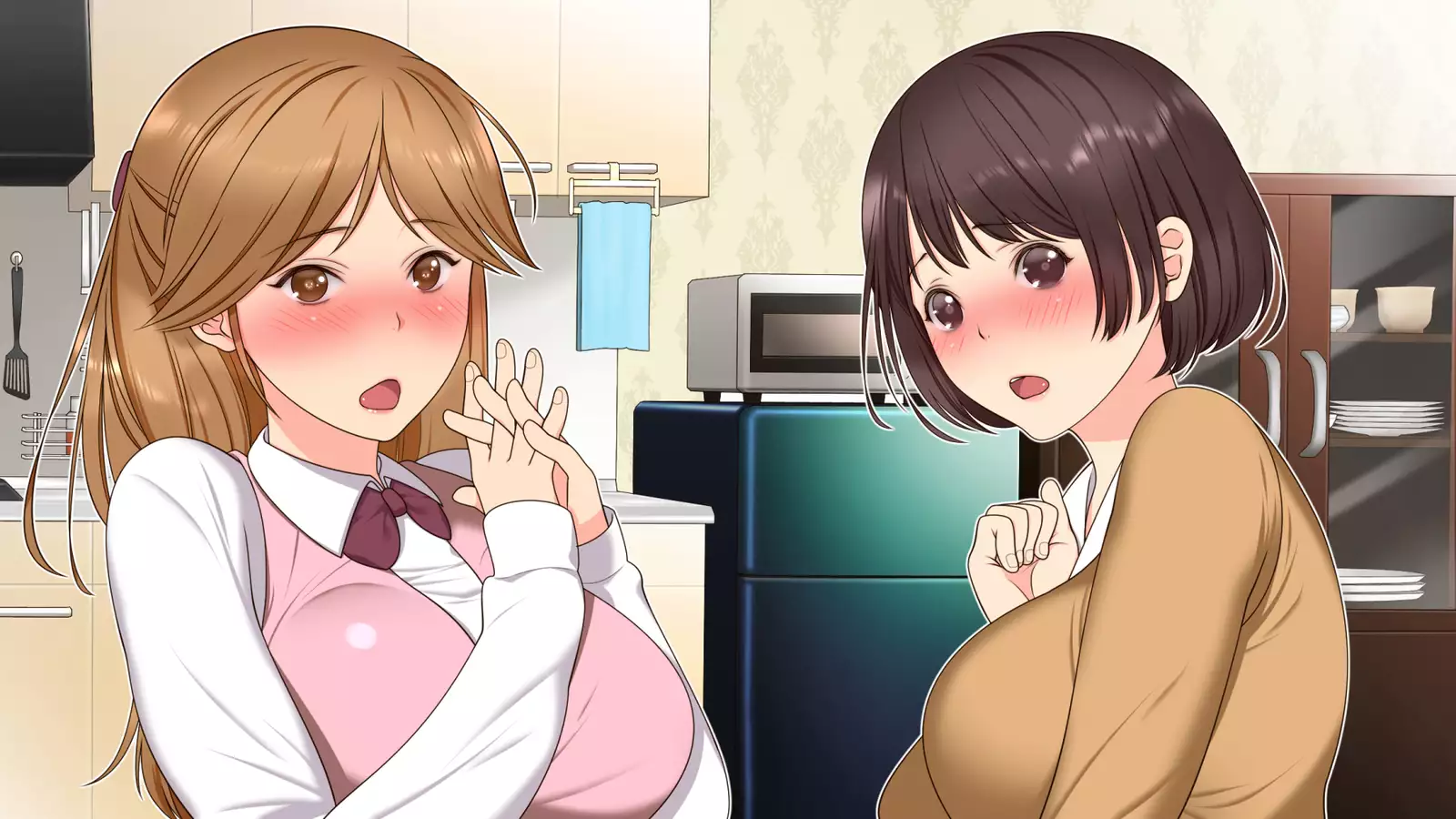 エロい母娘がもう限界ッ!
