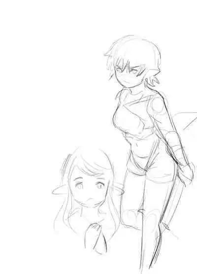 Kiken Shokushu Seibutsu VS Seppatsumatta Onee-chan Elf