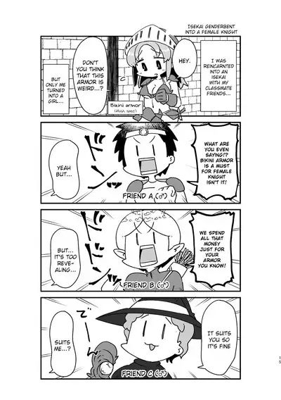 Isekai TS Tensei Tanwashu | Isekai Genderbent Reincarnation Short Stories Collection