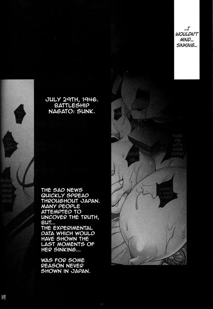 Battleship Nagato confiscated by the US.