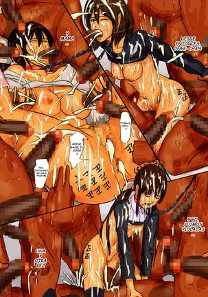 Mother and Daughters in a Cage 2 - Español