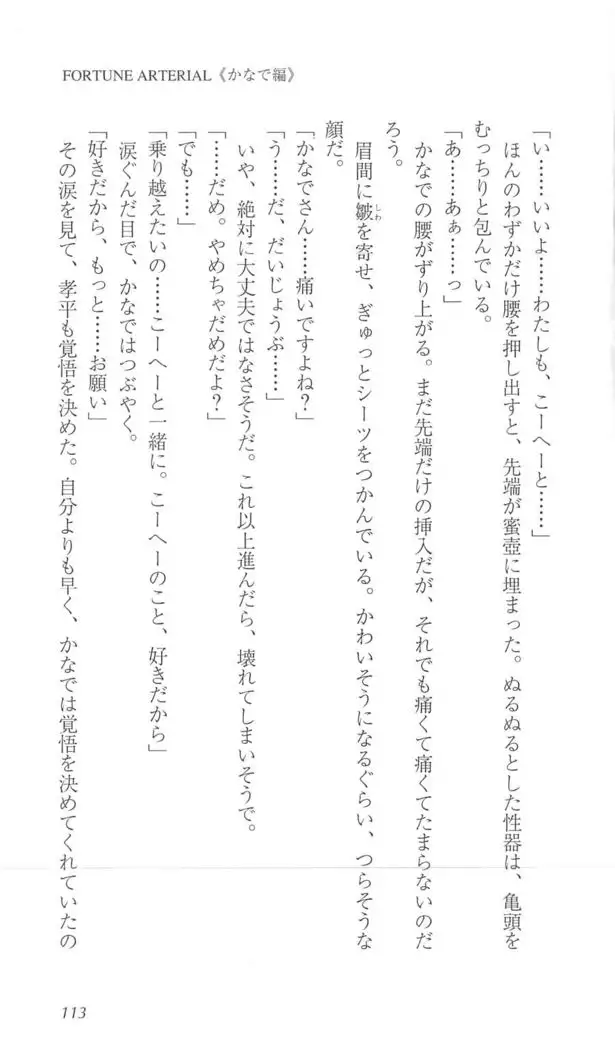 FORTUNE ARTERIAL かなで編