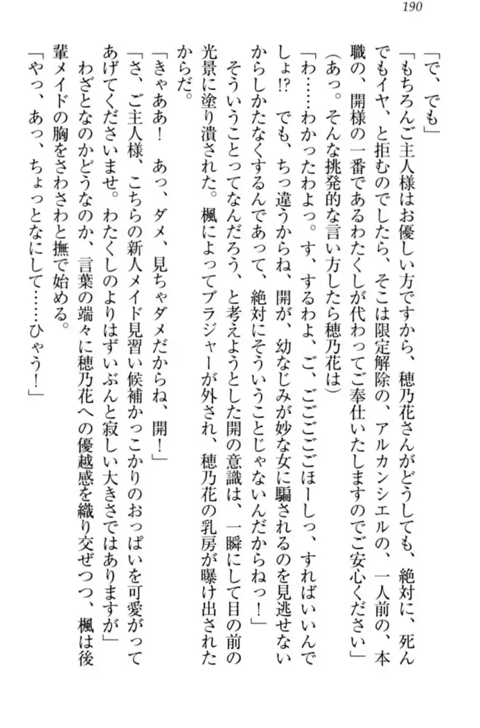メイドやります!