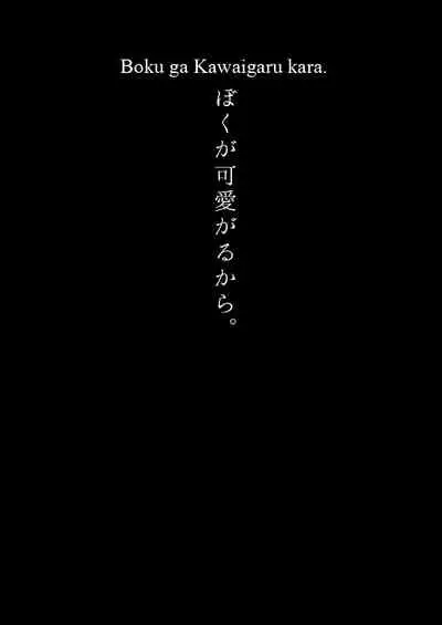 Boku ga Kawaigaru kara.