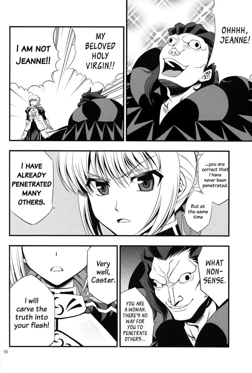 Saber Grew a Dick