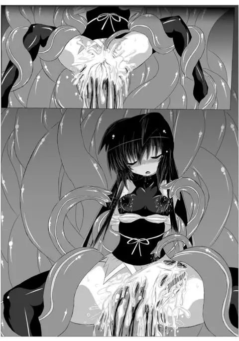 半妖雌、現在霊力抽出中