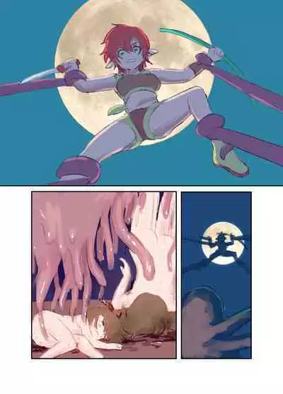 Kiken Shokushu Seibutsu VS Seppatsumatta Onee-chan Elf