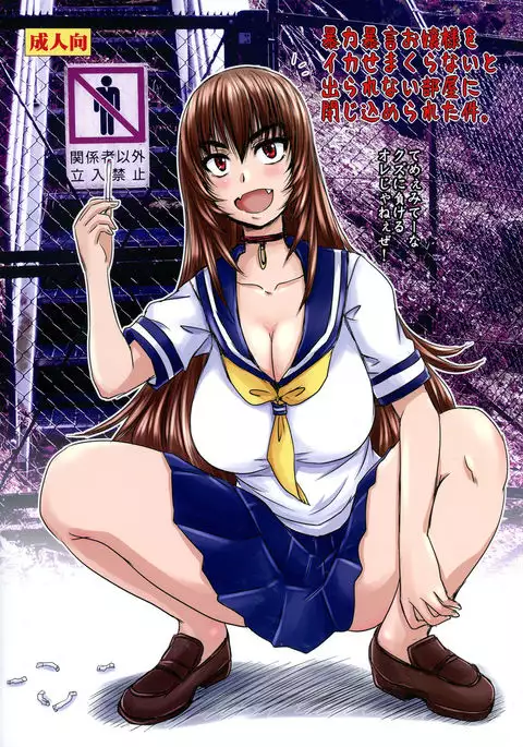 Bouryoku Bougen Ojousama o ika Semakuranai to Derarenai Heya ni Tojikomerareta ken