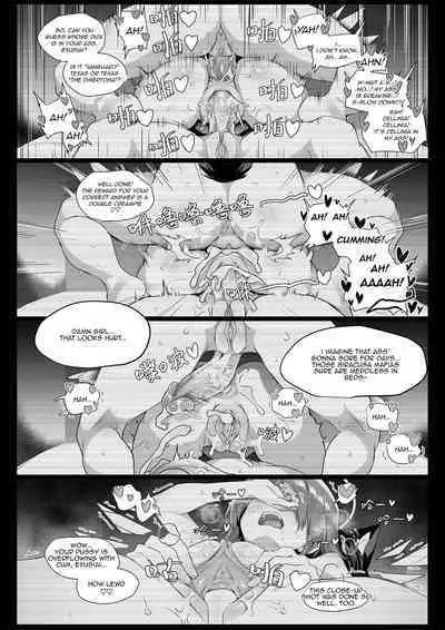 [Kataokasan] 2 Texas x Exusiai (Arknights) [English] [Decensored]