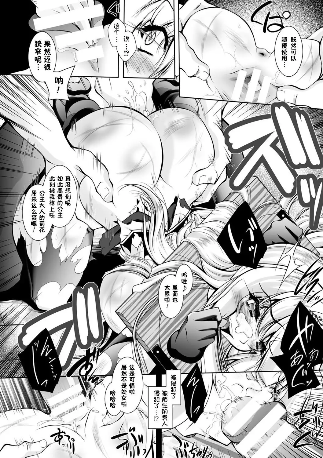 Maetsu ni Ochita Oukoku -Oujo Injoku- - Fallen Princess Fallen Kingdom