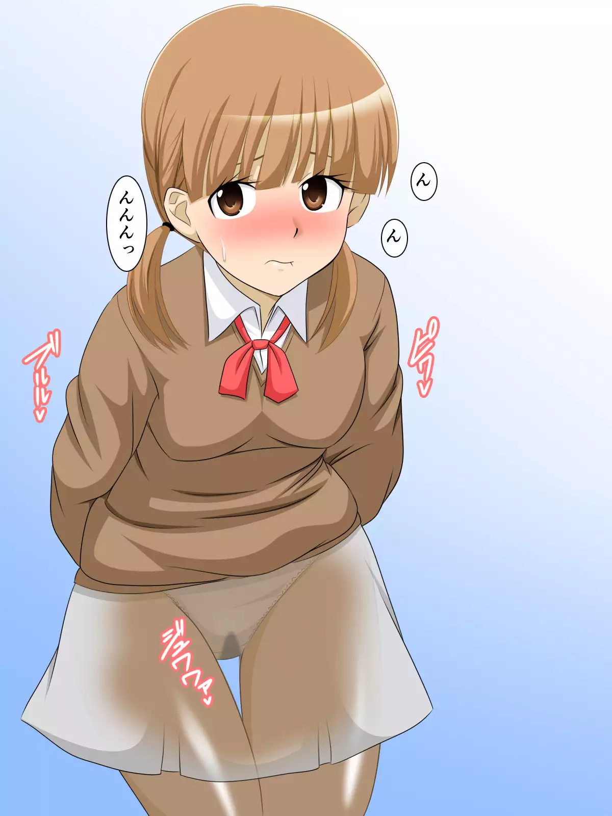 JKがおもらし!JKがおしっこ!