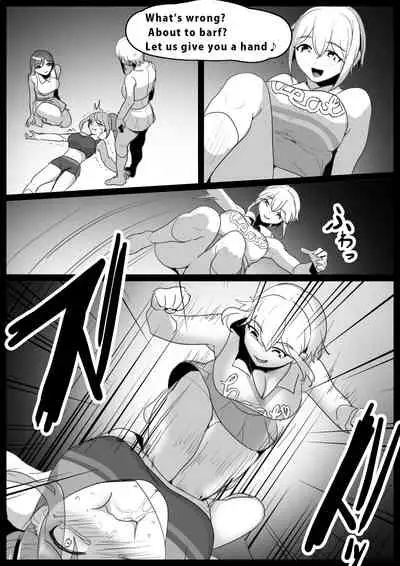 Girls Beat! Plus - Rie vs Shizuku & Mia