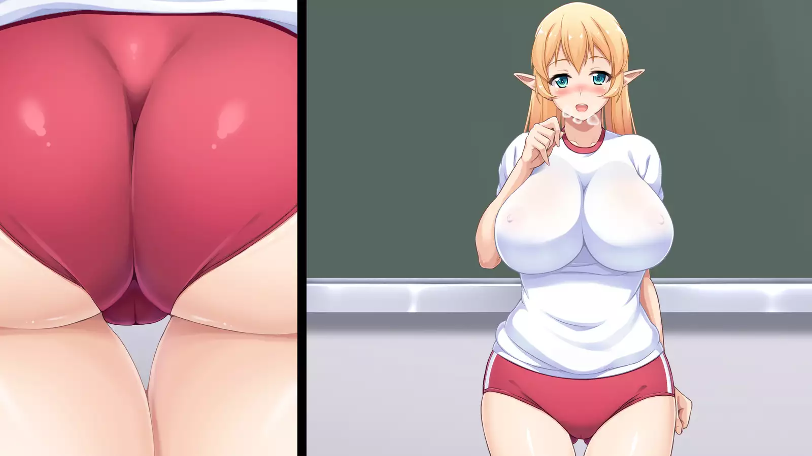 Junshin na Elf no Ryuugakusei ni Anal Choukyo shiyo！